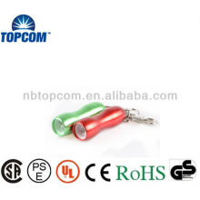 smart and fashion aluminum 3 LED Key Chains